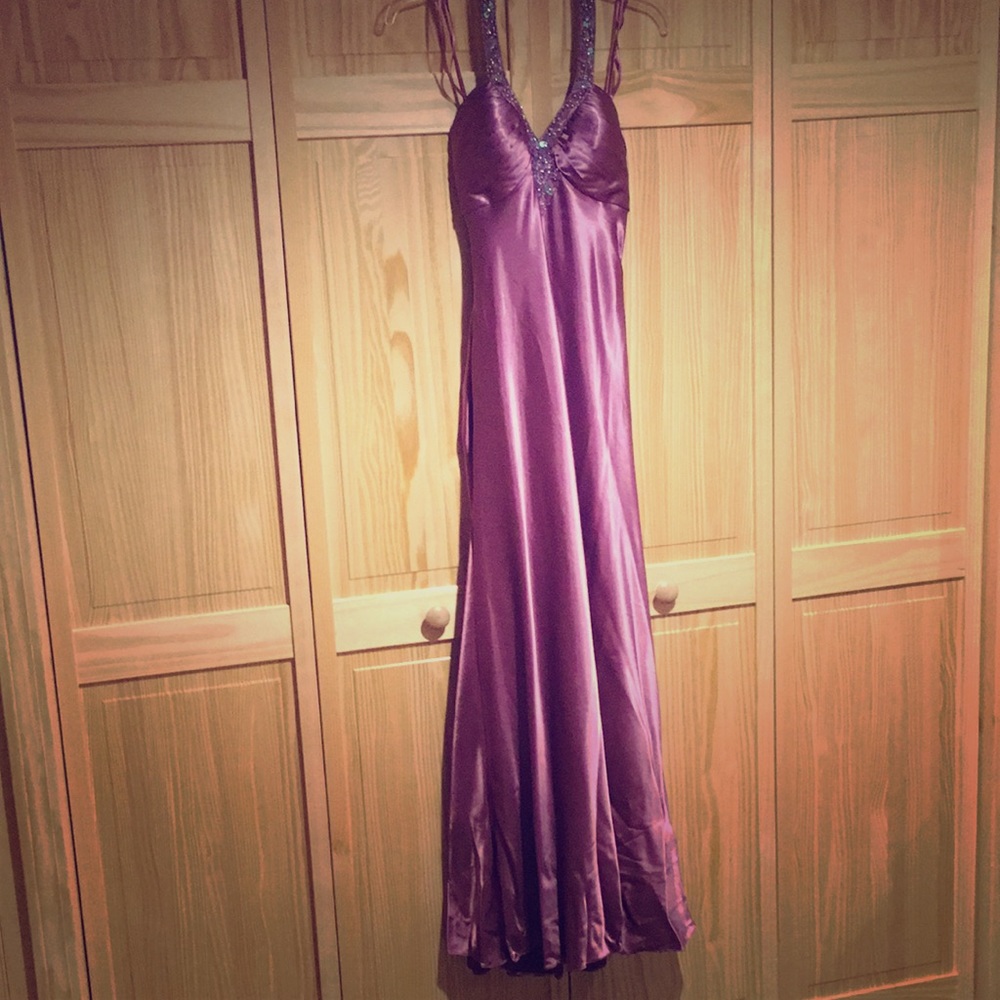 Stunning Gown sequined jeweled and beaded